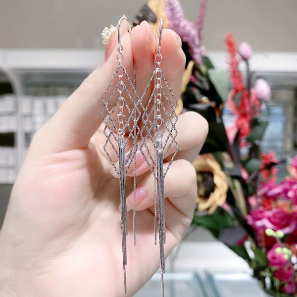 dangle & chandelier s925 sterling silver tassel rhombus long earrings for women 2022 fashion jewelry piercing hang girlfriend
dangle & chandelier s925 sterling silver tassel rhombus long earrings for women 2022 fashion jewelry piercing hang girlfriend