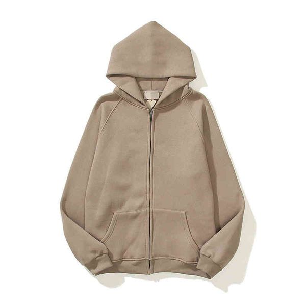 2022 fashion brand fog salt high street couple's sweater zipper jacket women and men, Black
2022 fashion brand fog salt high street couple's sweater zipper jacket women and men, Black