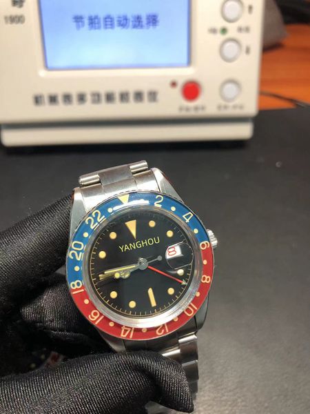 bp factory watch 40mm gmt 1675 vintage coke pepsi black red bezel swiss eta 2813 movement automatic mens watches, Slivery;brown
bp factory watch 40mm gmt 1675 vintage coke pepsi black red bezel swiss eta 2813 movement automatic mens watches, Slivery;brown