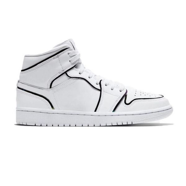 shoes men women basketball jumpman 1 1s mid iridescent reflective white sneakers original
shoes men women basketball jumpman 1 1s mid iridescent reflective white sneakers original