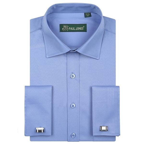 men's french cuff long sleeve dress shirts single patch pocket regular fit spead collar metal cufflink formal business 220322, White;black
men's french cuff long sleeve dress shirts single patch pocket regular fit spead collar metal cufflink formal business 220322, White;black
