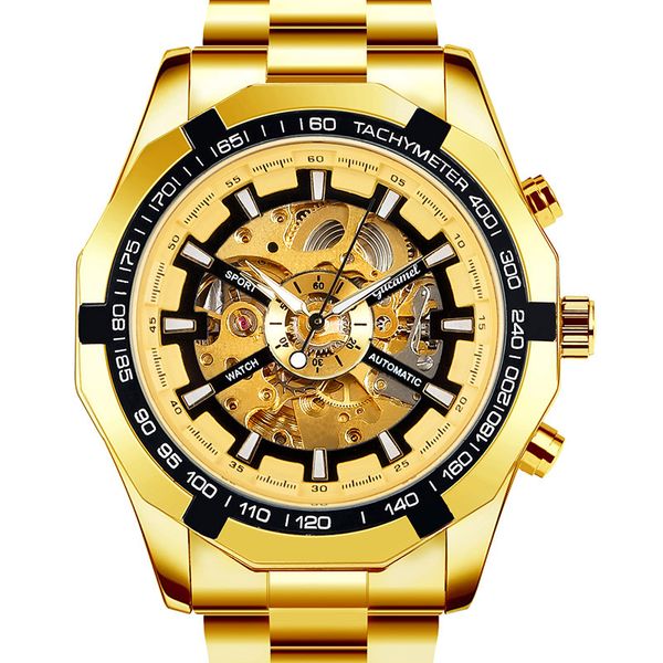 gutuo business fashion watch steel band hollow out automatic mechanical watch cross border foreign trade popular luminous men's watch a, Slivery;brown
gutuo business fashion watch steel band hollow out automatic mechanical watch cross border foreign trade popular luminous men's watch a, Slivery;brown
