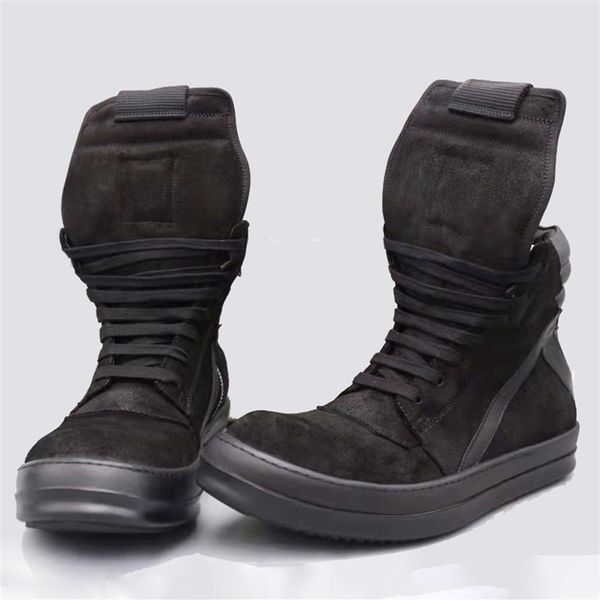 military men boots 2022 spring ankle boots genuine leather work shoe man p30d50200t, Black