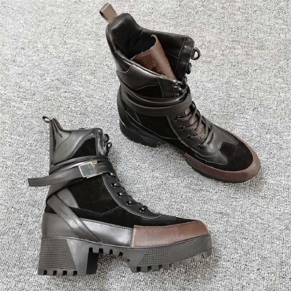 with box boots ankle boots sneaker casual shoes trainers fashion sports shoes leather boots eu35-42 for woman by sho195k, Black
with box boots ankle boots sneaker casual shoes trainers fashion sports shoes leather boots eu35-42 for woman by sho195k, Black
