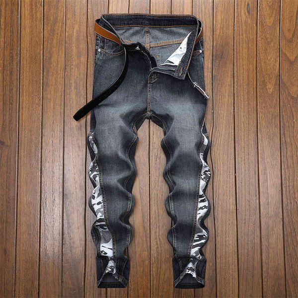 men's jeans summer micro elastic leisure youth cotton medium waist denim ordinary pants black stitching color matching 4040 35ra, Blue
men's jeans summer micro elastic leisure youth cotton medium waist denim ordinary pants black stitching color matching 4040 35ra, Blue
