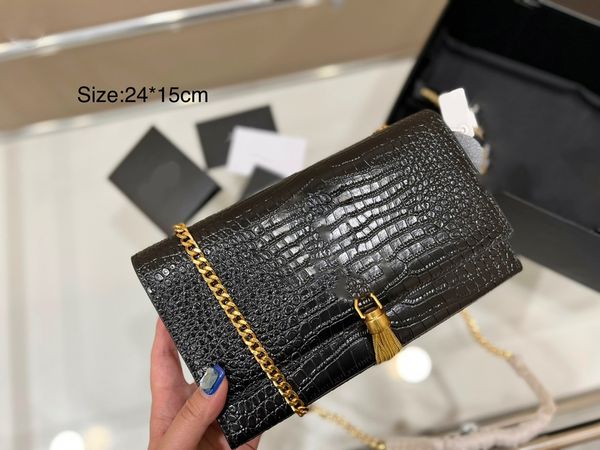 leather handbag woc chain bag metal tassel women luxurys fashion designers bags female clutch classic girl handbags
leather handbag woc chain bag metal tassel women luxurys fashion designers bags female clutch classic girl handbags