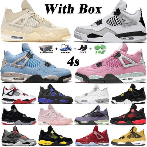 with box jumpman 4 mens basketball shoes 4s university pink blue military black sail red thunder cat oreo bred infrared men women sneakers
with box jumpman 4 mens basketball shoes 4s university pink blue military black sail red thunder cat oreo bred infrared men women sneakers