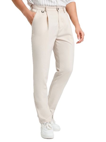 men slant pockets tailored pants y1jk#, Black 
men slant pockets tailored pants y1jk#, Black