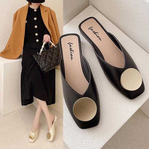 slippers 2022 summer sandals woman flat mules roman casual beach shoes ladies designer party shoe, Black
slippers 2022 summer sandals woman flat mules roman casual beach shoes ladies designer party shoe, Black