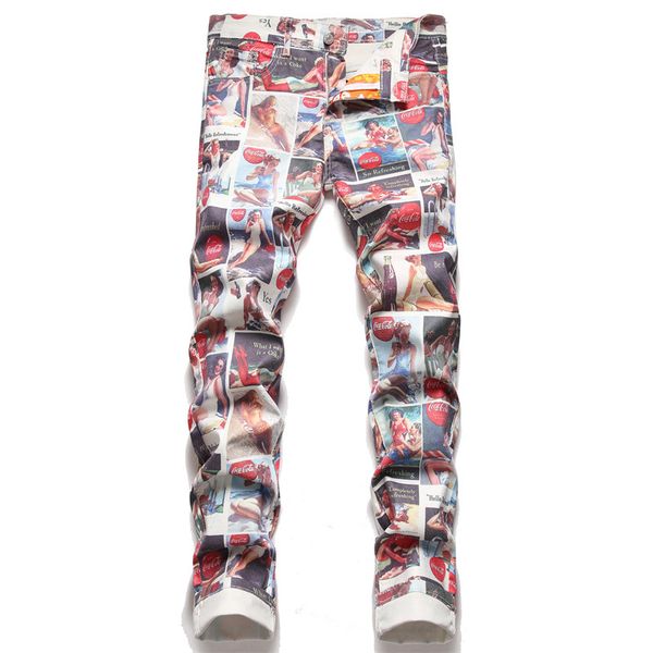 slim fit pants jeans straight leg full printed men regular cotton jean pant hip hop casual big size trousers 698, Blue
slim fit pants jeans straight leg full printed men regular cotton jean pant hip hop casual big size trousers 698, Blue