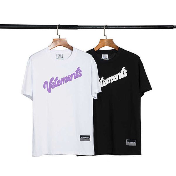 vetements wittmont vetements2022 designer large foam printing mens and womens same casual versatile black white short sleeves, White;black
vetements wittmont vetements2022 designer large foam printing mens and womens same casual versatile black white short sleeves, White;black