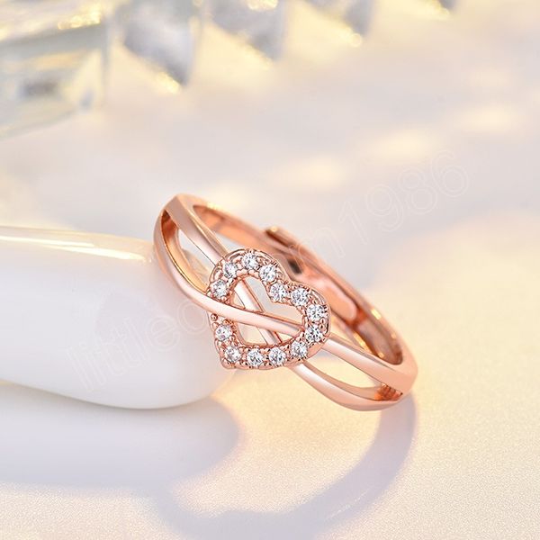 love heart ring for women bridal wedding engagement jewelry korea vintage rose gold color open ring 2022 trendy, Silver
love heart ring for women bridal wedding engagement jewelry korea vintage rose gold color open ring 2022 trendy, Silver