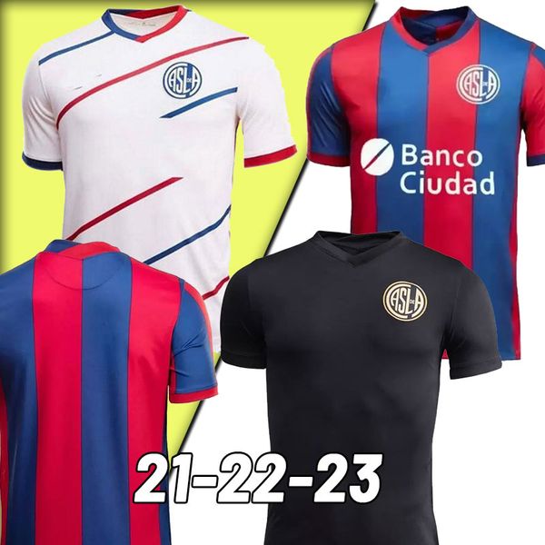 21 22 cd san lorenzo de almagro soccer jersey di santo sabella martegani 2021 2022 home away football shirts red blue white libertadores cup, Black;yellow
21 22 cd san lorenzo de almagro soccer jersey di santo sabella martegani 2021 2022 home away football shirts red blue white libertadores cup, Black;yellow