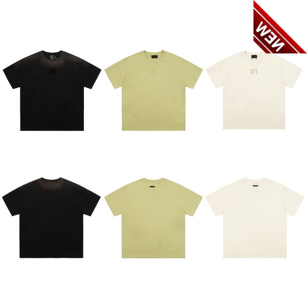 50% off discount gaojie fugui fg tide brand ess summer new washed black flocking letters men's and women's loose short sleeve t-sh, White;black
50% off discount gaojie fugui fg tide brand ess summer new washed black flocking letters men's and women's loose short sleeve t-sh, White;black