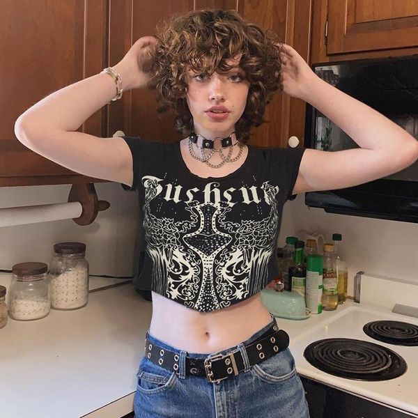 graphic print retro y2k crop tshirts vintage harajuku grunge fairycore clothes aesthetic 90s v neck autumn 220602, White
graphic print retro y2k crop tshirts vintage harajuku grunge fairycore clothes aesthetic 90s v neck autumn 220602, White