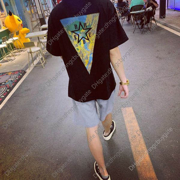 t shirt designer ins tide brand rhude inverted triangle printing short sleeve fashion high street wash old loose t-shirt for lovers t shirt, White;black
t shirt designer ins tide brand rhude inverted triangle printing short sleeve fashion high street wash old loose t-shirt for lovers t shirt, White;black