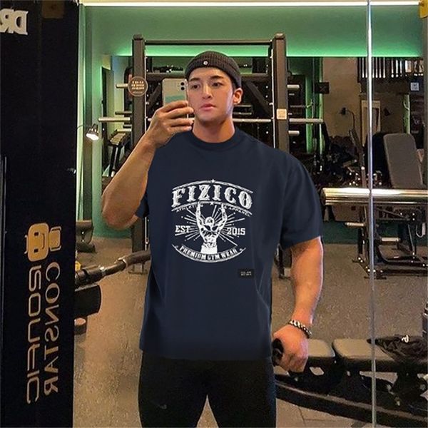 summer men cotton oversized t shirt crossfit gym bodybuilding fitness loose sportswear casual short sleeve streetwear 220706, White;black
summer men cotton oversized t shirt crossfit gym bodybuilding fitness loose sportswear casual short sleeve streetwear 220706, White;black