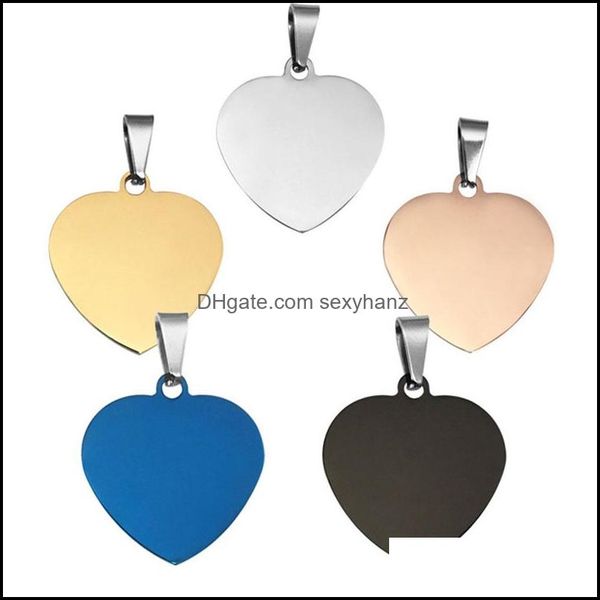 charms jewelry findings components stainless steel heart shape gold sier plated pendant blank dog tags fashion jewe dhzza, Bronze;silver
charms jewelry findings components stainless steel heart shape gold sier plated pendant blank dog tags fashion jewe dhzza, Bronze;silver