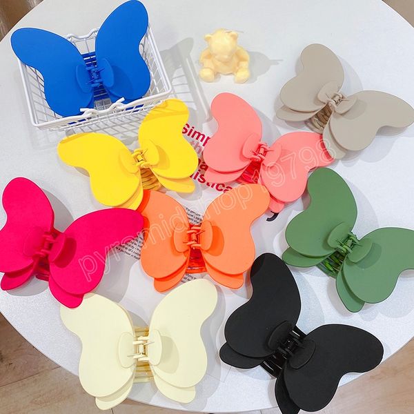 women simple large butterfly shape acrylic hair claws colorful sweet hair clips headdress hairpins fashion hair accessories, Slivery;white
women simple large butterfly shape acrylic hair claws colorful sweet hair clips headdress hairpins fashion hair accessories, Slivery;white