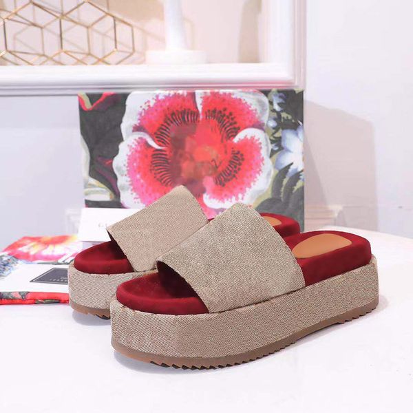 designer sandal luxury women sandal canvas platform slippers real leather slides beige brick red colors beach slipper outdoor party sandals, Black
designer sandal luxury women sandal canvas platform slippers real leather slides beige brick red colors beach slipper outdoor party sandals, Black