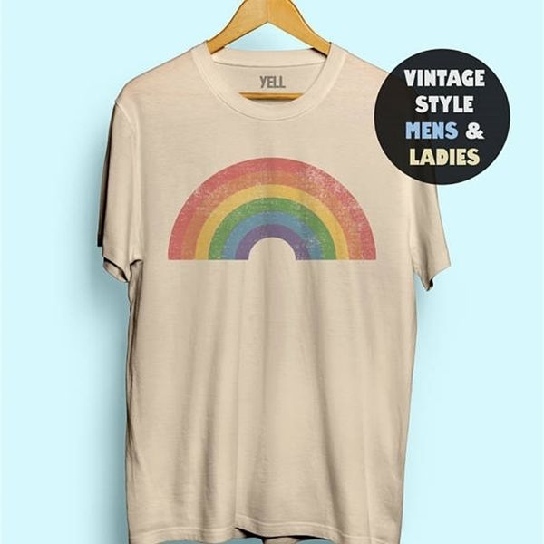 hillbilly vintage rainbow shirt tshirt tee gay af tee shirts lgbt shirt lesbian shirt men women cute funny 70s pride 1970s gay 220615, White
hillbilly vintage rainbow shirt tshirt tee gay af tee shirts lgbt shirt lesbian shirt men women cute funny 70s pride 1970s gay 220615, White