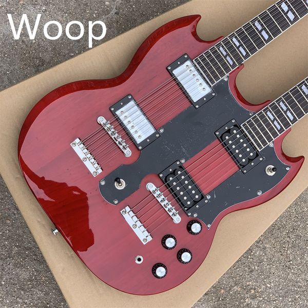 in stock new arrival custom double neck guitar g 1275 model electric guitar in wine red immediate delivery
in stock new arrival custom double neck guitar g 1275 model electric guitar in wine red immediate delivery