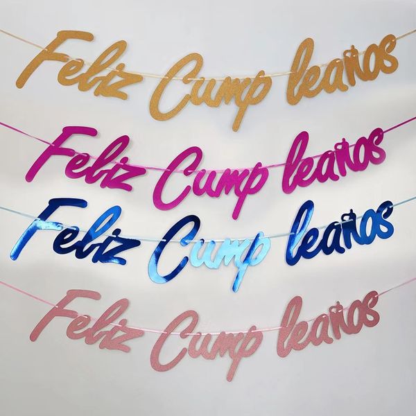 5-meter-long spanish happy birthday siamese pull flower golden birthday pull flag party decoration banner
5-meter-long spanish happy birthday siamese pull flower golden birthday pull flag party decoration banner