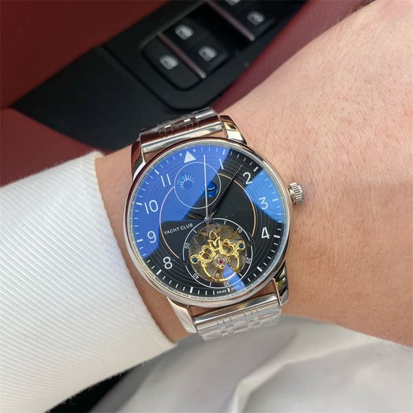 montre de luxe luxury watch men watches 42x13.5mm automatic mechanical movement 316 fine steel case italian cowhide watchband wristwatches, Slivery;brown
montre de luxe luxury watch men watches 42x13.5mm automatic mechanical movement 316 fine steel case italian cowhide watchband wristwatches, Slivery;brown