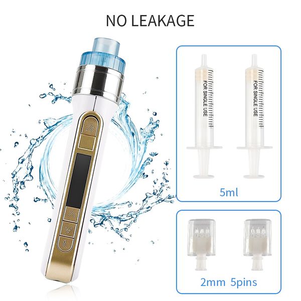 10pcs 5 pin 2mm disposable needles 5ml syringes suitable for hd100 3d water injection gun mesotherapy meso injector gun kit perf
10pcs 5 pin 2mm disposable needles 5ml syringes suitable for hd100 3d water injection gun mesotherapy meso injector gun kit perf
