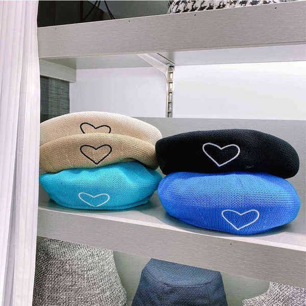 fashion women summer hat love embroidery beret hat protection sun cap female cotton collapsible breathable beach hat sun hats j220722, Blue;gray
fashion women summer hat love embroidery beret hat protection sun cap female cotton collapsible breathable beach hat sun hats j220722, Blue;gray