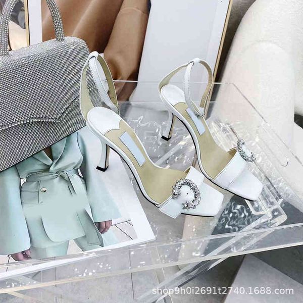 sandals summer fashion one line belt buckle with diamond temperament versatile open toe sandals high heels ocuq, Black
sandals summer fashion one line belt buckle with diamond temperament versatile open toe sandals high heels ocuq, Black