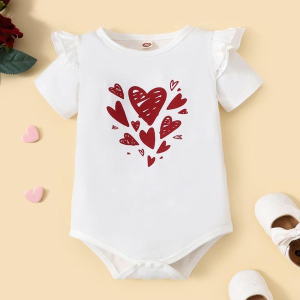 rompers valentine's baby clothes for born 0 to 3 months ruffled bodysuit girl summer short sleeve clothing, Blue
rompers valentine's baby clothes for born 0 to 3 months ruffled bodysuit girl summer short sleeve clothing, Blue
