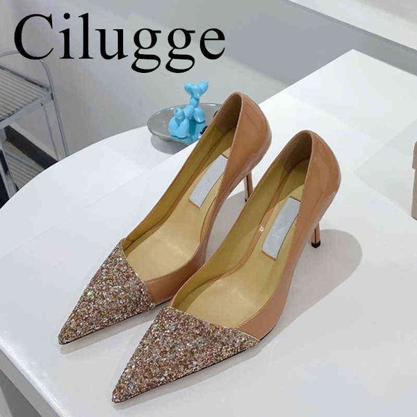 dress shoes bling elegant genuine leather slip-on women high heel pointed toe stiletto work formal spring pumps 220316, Black
dress shoes bling elegant genuine leather slip-on women high heel pointed toe stiletto work formal spring pumps 220316, Black