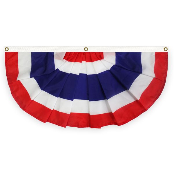 thailand pleated fan flag bunting 1.5x3 ft premium polyester banner with three brass grommets for indoor outdoor decoration 
thailand pleated fan flag bunting 1.5x3 ft premium polyester banner with three brass grommets for indoor outdoor decoration