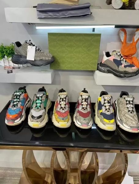 designer luxury women men shoes the hacker project triple s sneakers rhyton sneaker trainers multicolor casual shoe size 36-45, Black
designer luxury women men shoes the hacker project triple s sneakers rhyton sneaker trainers multicolor casual shoe size 36-45, Black