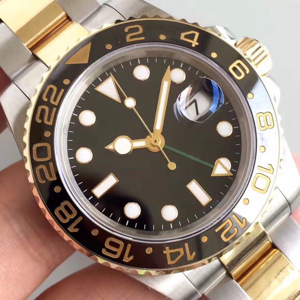 u1 st9 steel two tone stainless watch bracelet gmt batman automatic ceramic bezel 40mm mens watches sapphire crystal luminous dial wristwatc, Slivery;brown
u1 st9 steel two tone stainless watch bracelet gmt batman automatic ceramic bezel 40mm mens watches sapphire crystal luminous dial wristwatc, Slivery;brown