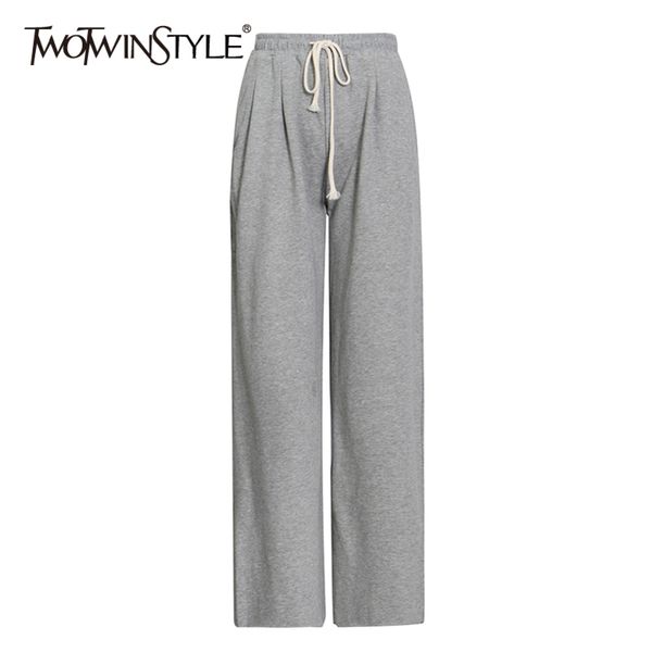 loose bottom split trouser for women high wasit lace up bowknot casual joker wide leg pants female fashion 210423, Black;white
loose bottom split trouser for women high wasit lace up bowknot casual joker wide leg pants female fashion 210423, Black;white