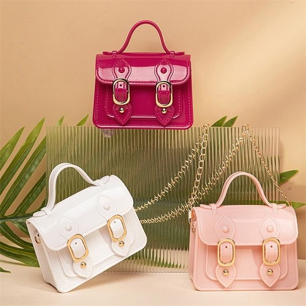 women mini handbags jelly tote candy color crossbody bags for messenger girls summer bag bolsa feminina 220630
women mini handbags jelly tote candy color crossbody bags for messenger girls summer bag bolsa feminina 220630