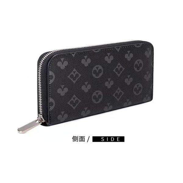 single zipper wallet the most stylish way to carry around money cards and coins men leather purse card holder long business women 221h, Red;black
single zipper wallet the most stylish way to carry around money cards and coins men leather purse card holder long business women 221h, Red;black
