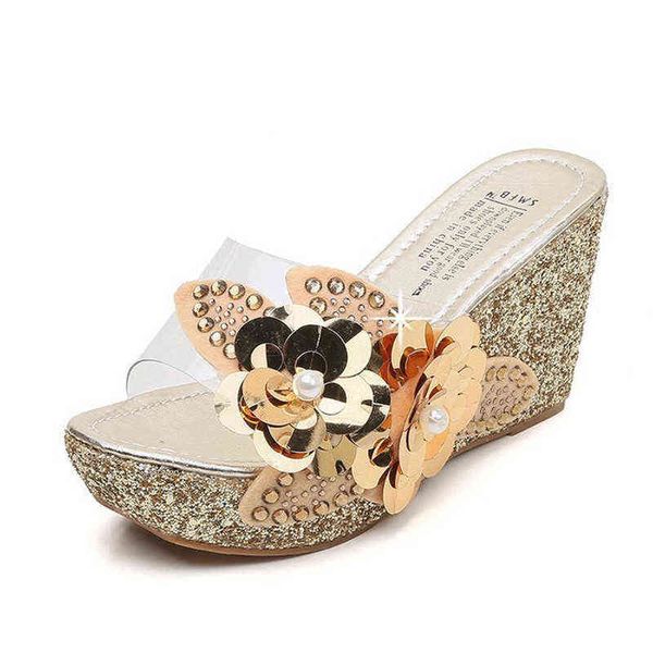 sandals women high heels 2022 zomer nieuwe wiggen sandalen vrouwen kristal transparante hoge hakken pvc slippers shoes 220323, Black
sandals women high heels 2022 zomer nieuwe wiggen sandalen vrouwen kristal transparante hoge hakken pvc slippers shoes 220323, Black