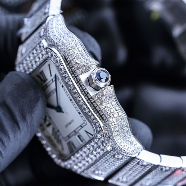 montre de luxe womens watches 40mm 8215 automatic mechanical movement steel case colorful babysbreath diamond watch wristwatches, Slivery;brown
montre de luxe womens watches 40mm 8215 automatic mechanical movement steel case colorful babysbreath diamond watch wristwatches, Slivery;brown