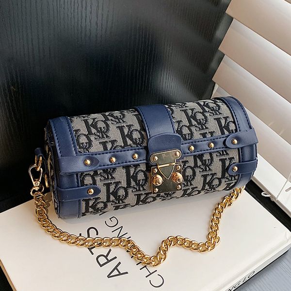 luxury designer mini shoulder bags buckle chains women messenger bags cylindrical crossbody bags for ladies clutch 
luxury designer mini shoulder bags buckle chains women messenger bags cylindrical crossbody bags for ladies clutch
