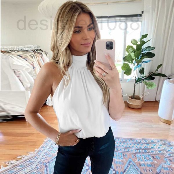 women's tanks & camis designer kale 2022 summer autumn new product loose off shoulder stand collar halter vest women 5nde, White
women's tanks & camis designer kale 2022 summer autumn new product loose off shoulder stand collar halter vest women 5nde, White