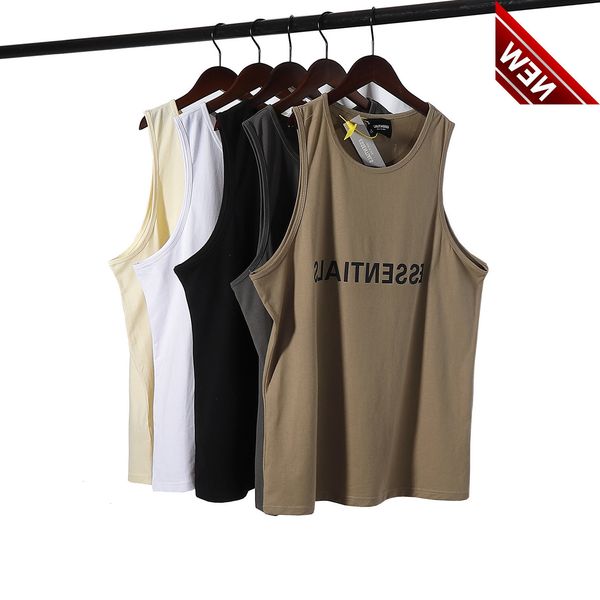 bieber fog tankessentials three dimensional thick gum loose waistcoat men's fashion, White;black
bieber fog tankessentials three dimensional thick gum loose waistcoat men's fashion, White;black
