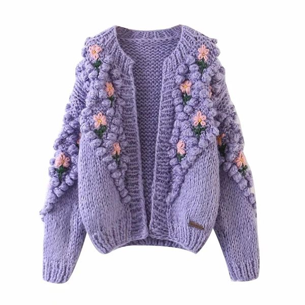 za embroidery knitted sweater women cardigan beharajuku flower pull femme hiver leisure time coat truien dames autumn 210513, White
za embroidery knitted sweater women cardigan beharajuku flower pull femme hiver leisure time coat truien dames autumn 210513, White
