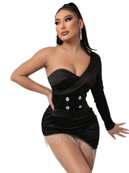joyfunear one shoulder rhinestone fringe trim asymmetrical hem bodycon dress q0mm#, Black;gray
joyfunear one shoulder rhinestone fringe trim asymmetrical hem bodycon dress q0mm#, Black;gray