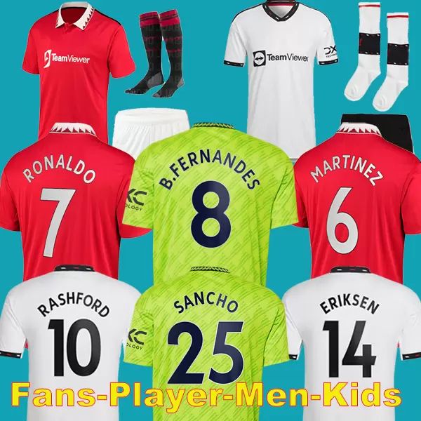 22 23 sancho soccer jerseys ronaldo fans player version bruno fernandes rashford greenwood football shirt 2022 2023 men long jersey kids kit, Black;yellow
22 23 sancho soccer jerseys ronaldo fans player version bruno fernandes rashford greenwood football shirt 2022 2023 men long jersey kids kit, Black;yellow