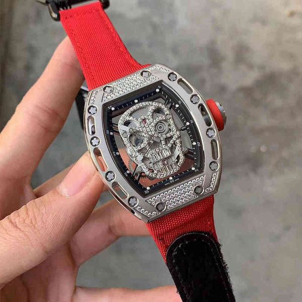 luxury mens mechanics watches richa milles wristwatch business leisure skull mens automatic mechanical watch hollowed out with diamond, Slivery;golden
luxury mens mechanics watches richa milles wristwatch business leisure skull mens automatic mechanical watch hollowed out with diamond, Slivery;golden