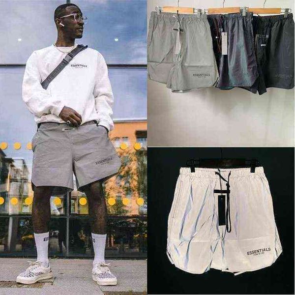 line essentials thin 3m reflective laser dazzling color fog high street shorts men's and women's pants casual high street hip hop, White;black
line essentials thin 3m reflective laser dazzling color fog high street shorts men's and women's pants casual high street hip hop, White;black