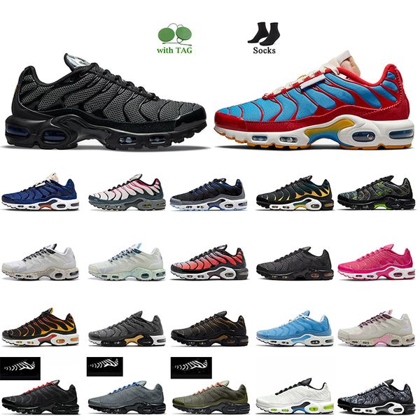 classic triple black tn plus mens running shoes with socks women designer sneakers club pink teal volt yellow sisterhood hyper blue reflecti
classic triple black tn plus mens running shoes with socks women designer sneakers club pink teal volt yellow sisterhood hyper blue reflecti
